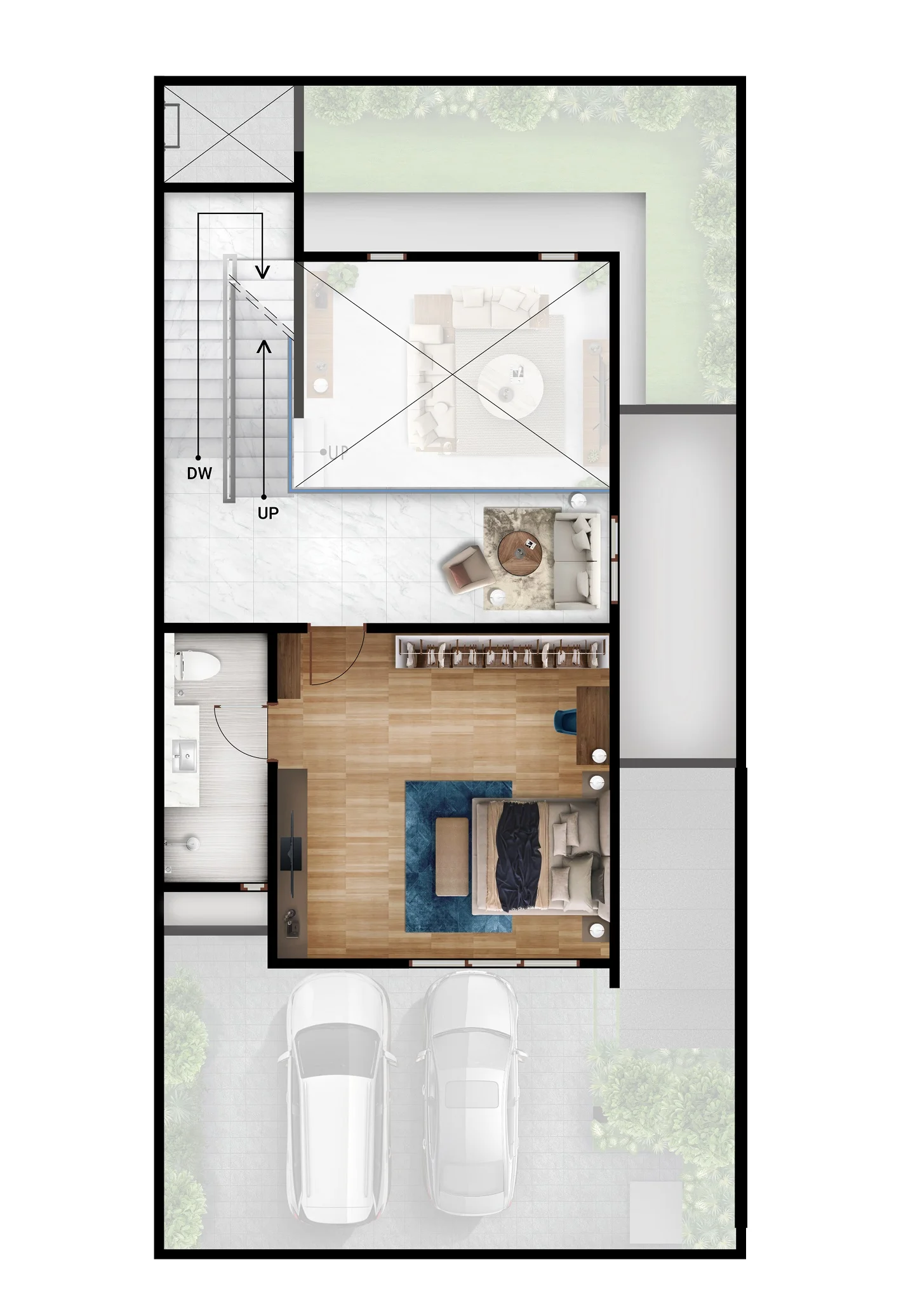 Garden Residence Type E2nd Floor