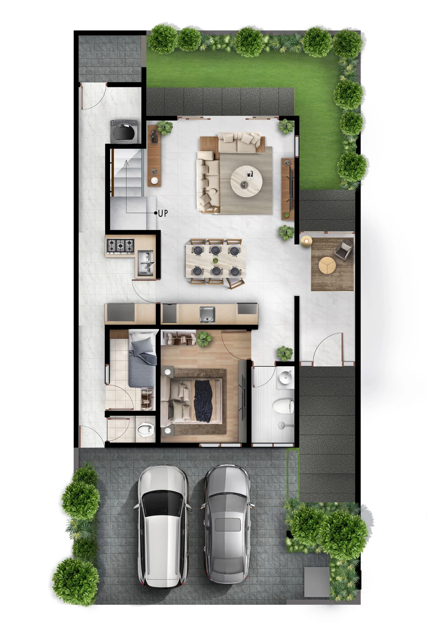Garden Residence Type E1st Floor