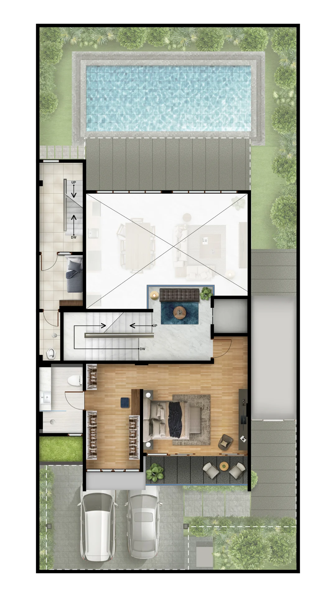 Garden Residence Type C2nd Floor