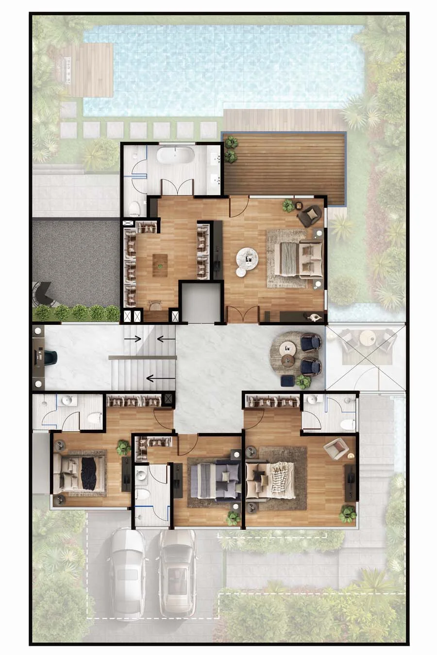 Garden Residence Type A2nd Floor