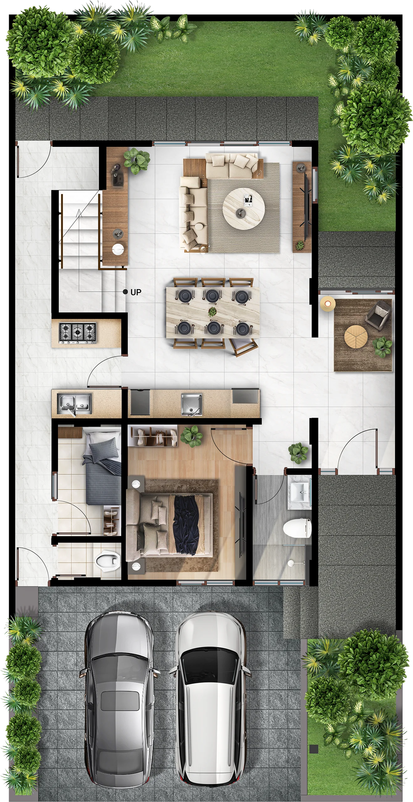 Garden Residence Type F1st Floor