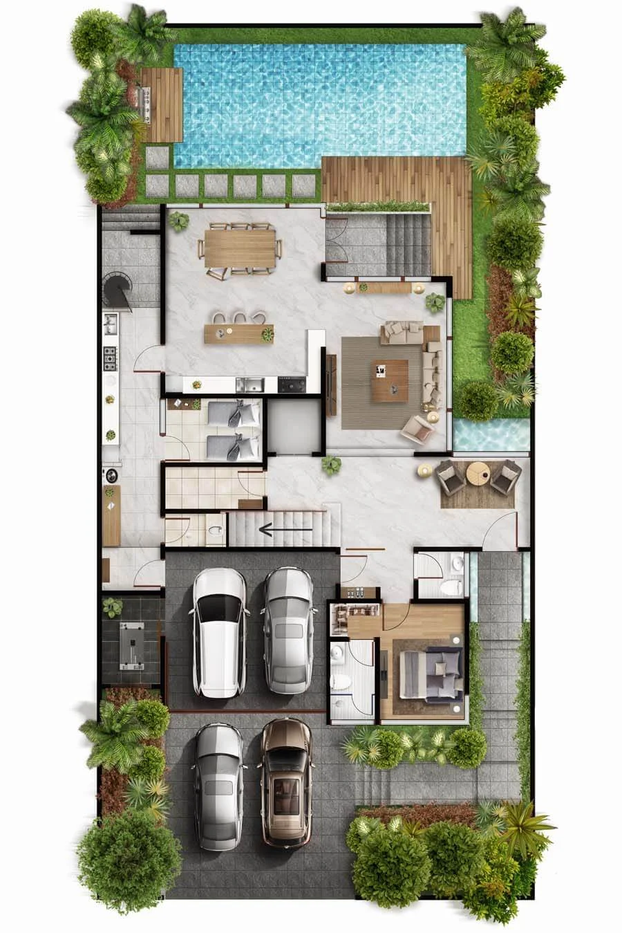 Garden Residence Type B1st Floor