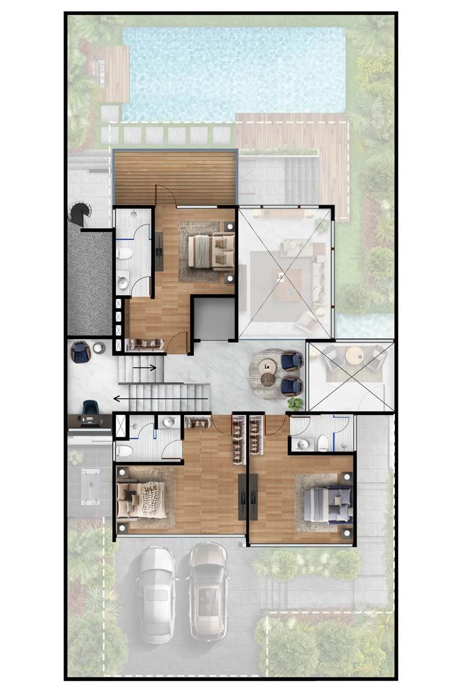Garden Residence Type B2nd Floor